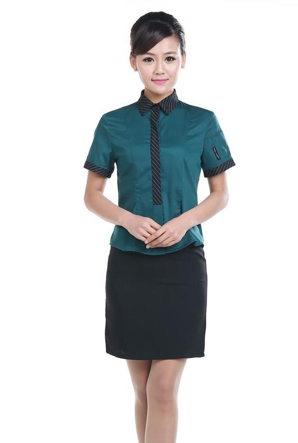 餐廳服務員工裝款圖